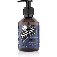 Proraso Men's Beard Wash 200ml Azur Lime in Blue