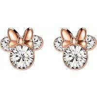 Disney Women's E905104PRWL-PH Minnie Pair Of Earrings in Rose Gold