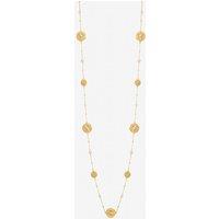 Mood Women's Gold Plated Filigree & Pearl Necklace