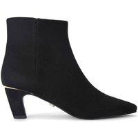 Carvela Women's 'Murale Ankle Boot' Fabric Boots in Black | Size: 8
