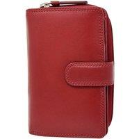 House of Leather Women's Womens Leather Purse Dublin in Red