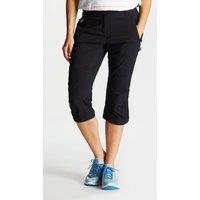 Dare 2b Women's 'Melodic II' Walking 3/4 Trousers in Black | Size: 8