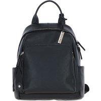 Ashwood Leather Women's 'Lusso Legato' Real Leather Backpack in Black