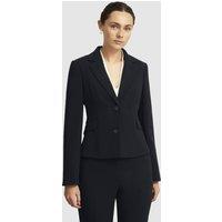 Hobbs London Women's Rae Contoured Tailored Blazer in Black | Size: 12