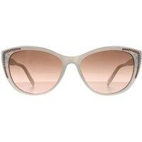 Guess Women's Cat Eye White Brown Gradient GO00006