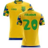Brazil Men's 2025/26 Home Concept Football Shirt - Firmino in Yellow | Size: 3XL