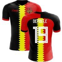Belgium Men's 2025‑2026 Flag Concept Football Shirt Dembele in Red | Size: 3XL