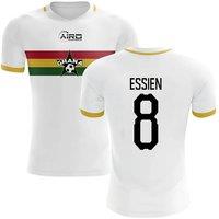 Ghana Men's 2025‑2026 Away Concept Football Shirt - Essien 8 in White | Size: 3XL