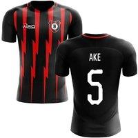 AFC Bournemouth Men's Home Concept Football Shirt Ake in Black | Size: 3XL