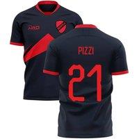 SL Benfica Men's 2025 - 2026 Benfica Away Concept Football Shirt - Pizzi 21 in Navy | Size: Large