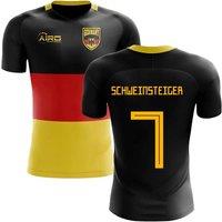 Germany Men's 2025/2026 Flag Concept Football Shirt - Schweinsteiger 7 in Black | Size: Large