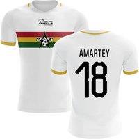 Ghana Men's 2025‑2026 Away Concept Football Shirt Amartey in White | Size: 3XL