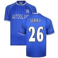 Chelsea Men's Mens 2000 - 2001 Home Shirt - Terry 26 in Blue | Size: XL