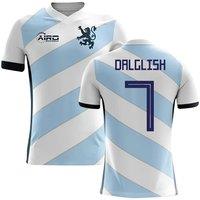 Scotland Men's 2025‑2026 Away Concept Football Shirt Dalglish 7 in White | Size: 2XL