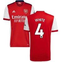 Arsenal FC Men's Mens 2021 - 2022 Home Shirt - 4 in Red | Size: 2XL