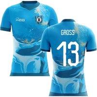 Brighton & Hove Albion FC Men's 2025 - 2026 Brighton Away Concept Football Shirt - Gross 13 in Blue | Size: Large