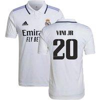 Real Madrid Men's Mens 2022 - 2023 Home Shirt - Vini Jr 20 in White | Size: 3XL