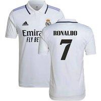 Real Madrid Men's Mens 2022 - 2023 Home Shirt - Ronaldo 7 in White | Size: 3XL