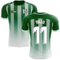 Real Betis Men's 2025/26 Home Concept Football Shirt - Tello 11 in Green | Size: 4XL