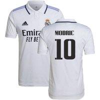 Real Madrid Men's Mens 2022 - 2023 Home Shirt - Modric 10 in White | Size: 2XL