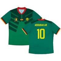 Cameroon Men's Mens 2022 - 2023 Home Replica Shirt - Aboubakar 10 in Green | Size: Small