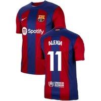 FC Barcelona Men's Mens 2023 - 2024 Home Shirt - Alexia 11 in Red | Size: 2XL