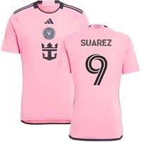 Inter Miami Men's Mens 2024 - 2025 Home Shirt - Suarez 9 in Pink | Size: XL
