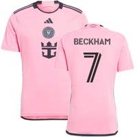 Inter Miami Men's Mens 2024 - 2025 Home Shirt - Beckham 7 in Pink | Size: XL