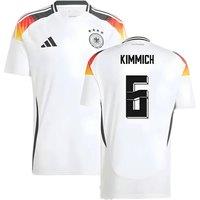 Germany Men's Mens 2024 - 2025 Home Shirt - Kimmich 6 in White | Size: Medium