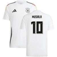 Germany Men's Mens 2024 - 2025 Home Fan Shirt - Musiala 10 in White | Size: 3XL