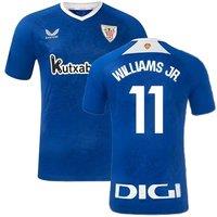 Athletic Bilbao Men's Mens 2024 - 2025 Away Shirt - Williams Jr. 11 in Blue | Size: Large