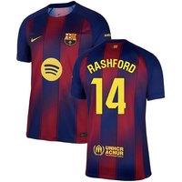 FC Barcelona Men's Mens 2025 - 2026 Home Shirt - Rashford 14 in Red | Size: XL