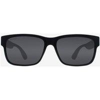Gucci Men's Rectangle Black Green Red Grey Sunglasses