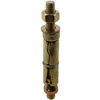 JCP CONSTRUCTION PRODUCTS Shield Anchors Projecting Bolt ZYP M10 x 140 - Box of 25 in Gold