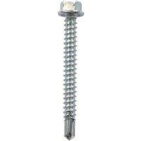 JCP CONSTRUCTION PRODUCTS Metalfix Self-Drilling Screws 5.5 x 25mm - Box of 150 in Silver