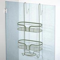 Showerdrape Dante Modern 2-Tier Shower Caddy - Bathroom Shower Storage in Green