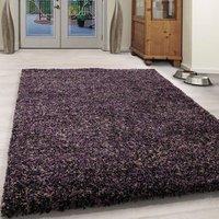 Bravich LTD Blended Shaggy Rug - Enjoy in Lilac | Size: 120 cm x 170 cm