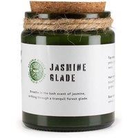 Serenityy Woodwick Soy Candle - Jasmine Glade in Green | Size: 0.5m x 1m