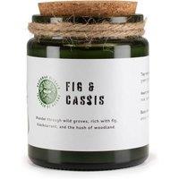 Serenityy Aroma Woodwick Soy Candle - Fig & Cassis in Dark Green | Size: 0.5m x 1m