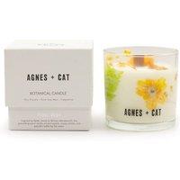 Serenityy Agnes + Cat Botanical Soy Candle - Rydal Oudh in White | Size: 361g