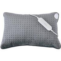 Homefront Electric Heated XL Cushion Pillow Heat Pad Therapeutic Pain Relief in Grey