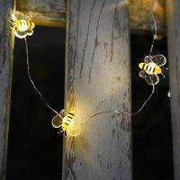 Voltico 30 Solar LED Honey Bee String Lights in Bright Yellow