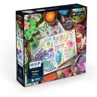 The House Of Puzzles Happy Vibes 1000 Piece Jigsaw Puzzle | Size: 1000 Pieces