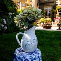 Madison & Mayfair White Terracotta Jug