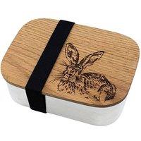 Selbrae House Hare Side Profile Lunch Box in Light Oak