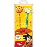 Dragon Ball Z Pencil & Topper Pack of 2 in Yellow
