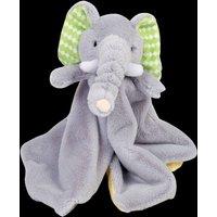 Bigjigs Toys Elephant Plush Comforter - Animal Baby Blanket