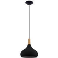Eglo Sabinar Modern IP20 Pendant Light in Black