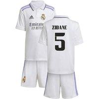 Real Madrid 2022 - 2023 Home Mini Kit (Infant) - Zidane 5 in White | Size: 3-4 Years