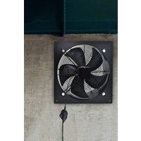 Living and Home Ventilation Wall-Mounted Exhaust Axial Fan 20-inch in Black